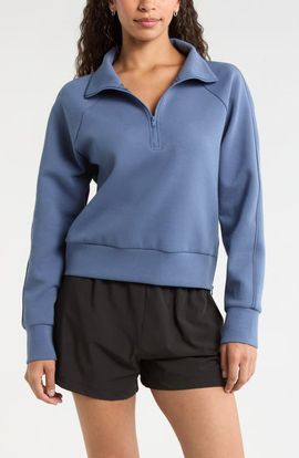 Zella Zella Sporty Half Zip Sweatshirt