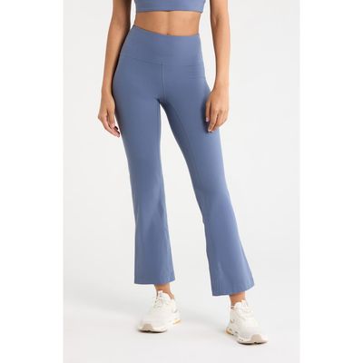 Zella Zella Studio Luxe High Waist Flare Ankle Pants