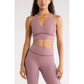 Zella Zella Studio Luxe Piped Sports Bra