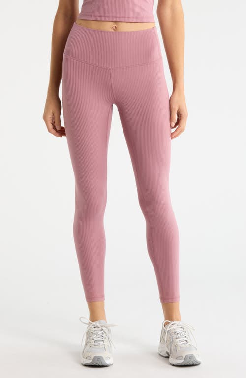 Zella Zella Thrive Rib High Waist 7/8 Leggings