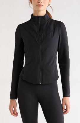 Zella Zella Tiebreaker Hybrid Jacket