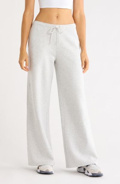 Zella Zella Ultra Cozy Fleece Wide Leg Pants