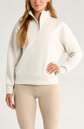Zella Zella Ultrasoft Half Zip Pullover