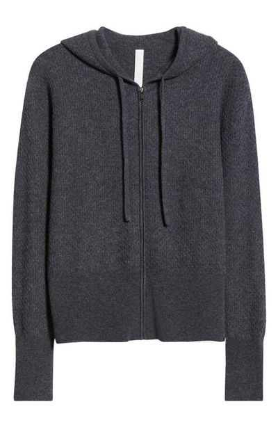 Zella Zella Wool & Cashmere Zip Front Hoodie