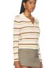 Zemeta Zemeta Pink Maple Stripe Knit Cardigan - 2