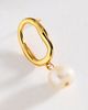 Zepplin the Label Sorrento Freshwater Pearl Earrings - 2