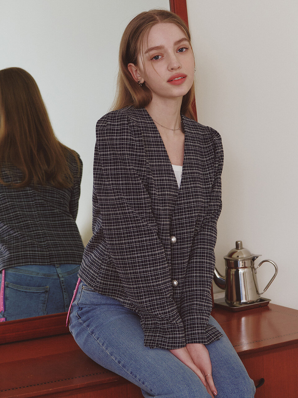 ZEROSTREET Check Standard Jacket