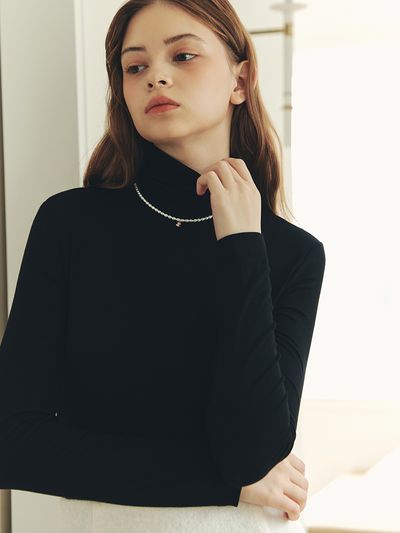 ZEROSTREET Span Soft Turtleneck T-Shirt