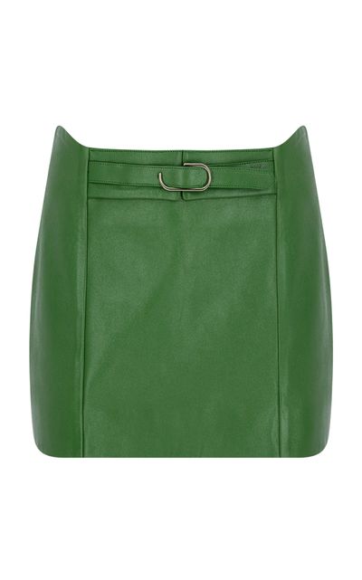 Zeynep Arçay Zeynep Arçay 70's Mini Leather Skirt