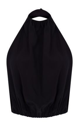 Zeynep Arçay Zeynep Arçay Backless Silk Top