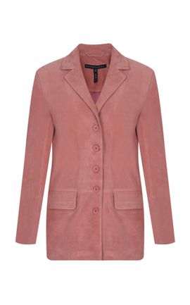 Zeynep Arçay Zeynep Arçay Oversized Suede Jacket