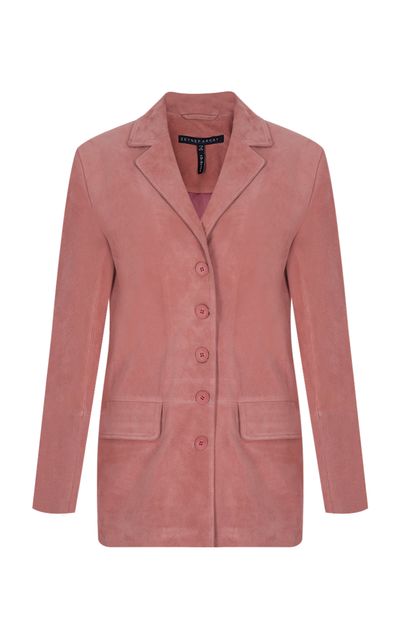 Zeynep Arçay Zeynep Arçay Oversized Suede Jacket