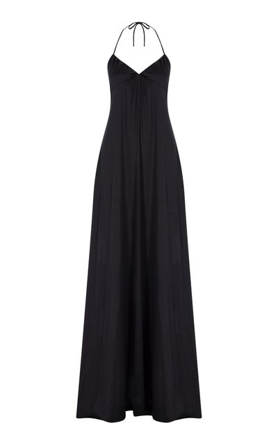 Zeynep ArÃ§ay Zeynep Arçay Sateen Lace Maxi Dress