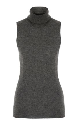 Zeynep Arçay Zeynep Arçay Turtleneck WoolCashmere Top Grey M