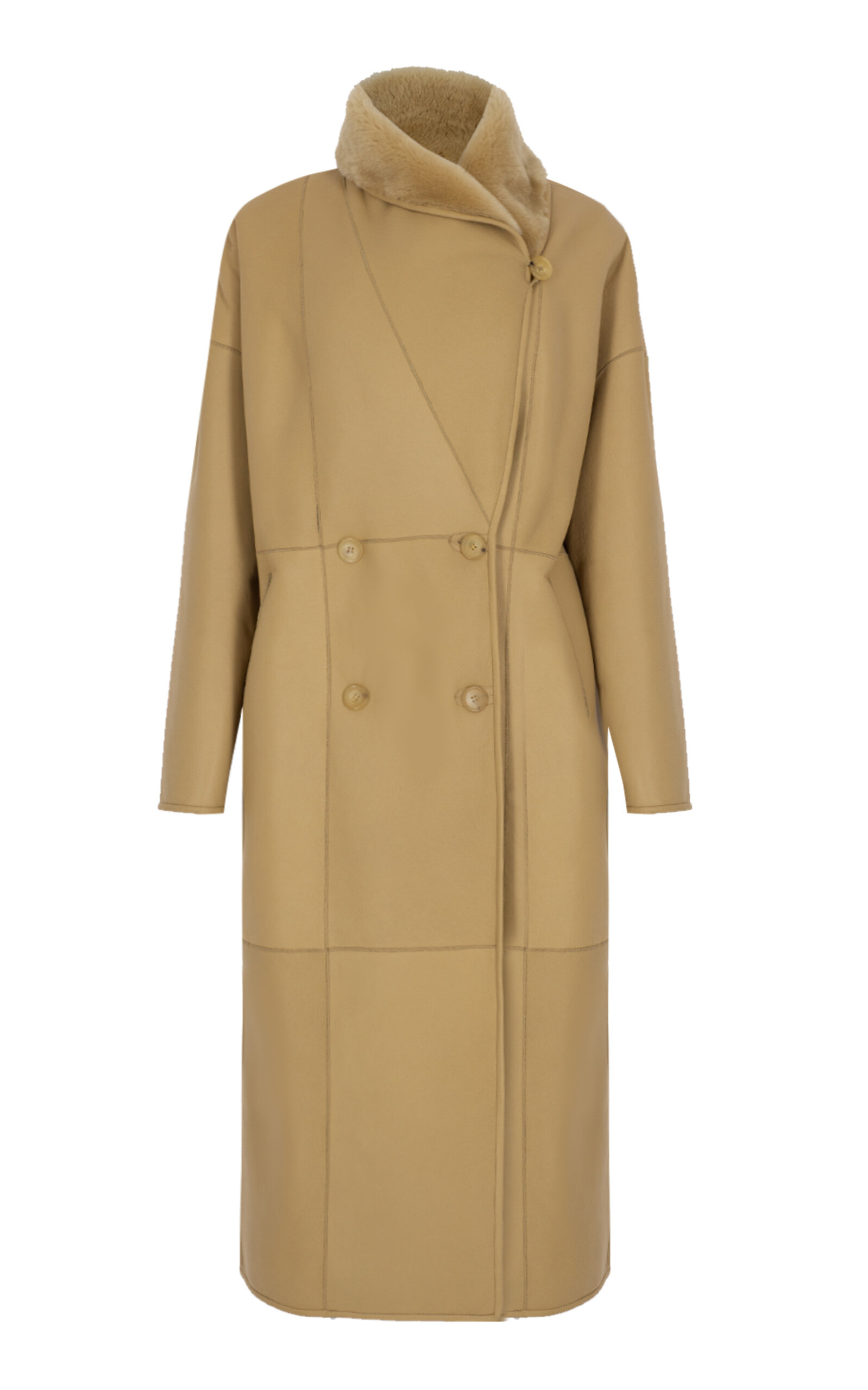 Zeynep ArÃ§ay Zeynep Arçay Vintage Shearling Coat