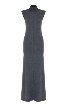 Zeynep Arçay Zeynep Arçay WoolCashmere Maxi Dress Grey S