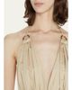 ZEYNEP ARCAY Helen Plunging Halter Cotton Midi Dress - 5