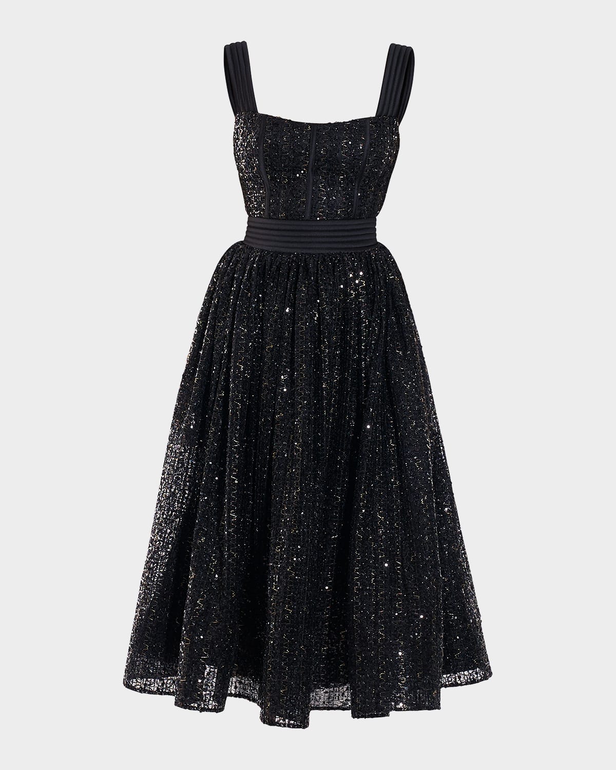 ZHIVAGO Charlotte Sequined Midi Dress