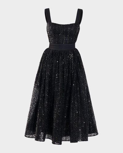 ZHIVAGO Charlotte Sequined Midi Dress