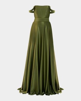 ZHIVAGO In the Night Off-Shoulder Gown