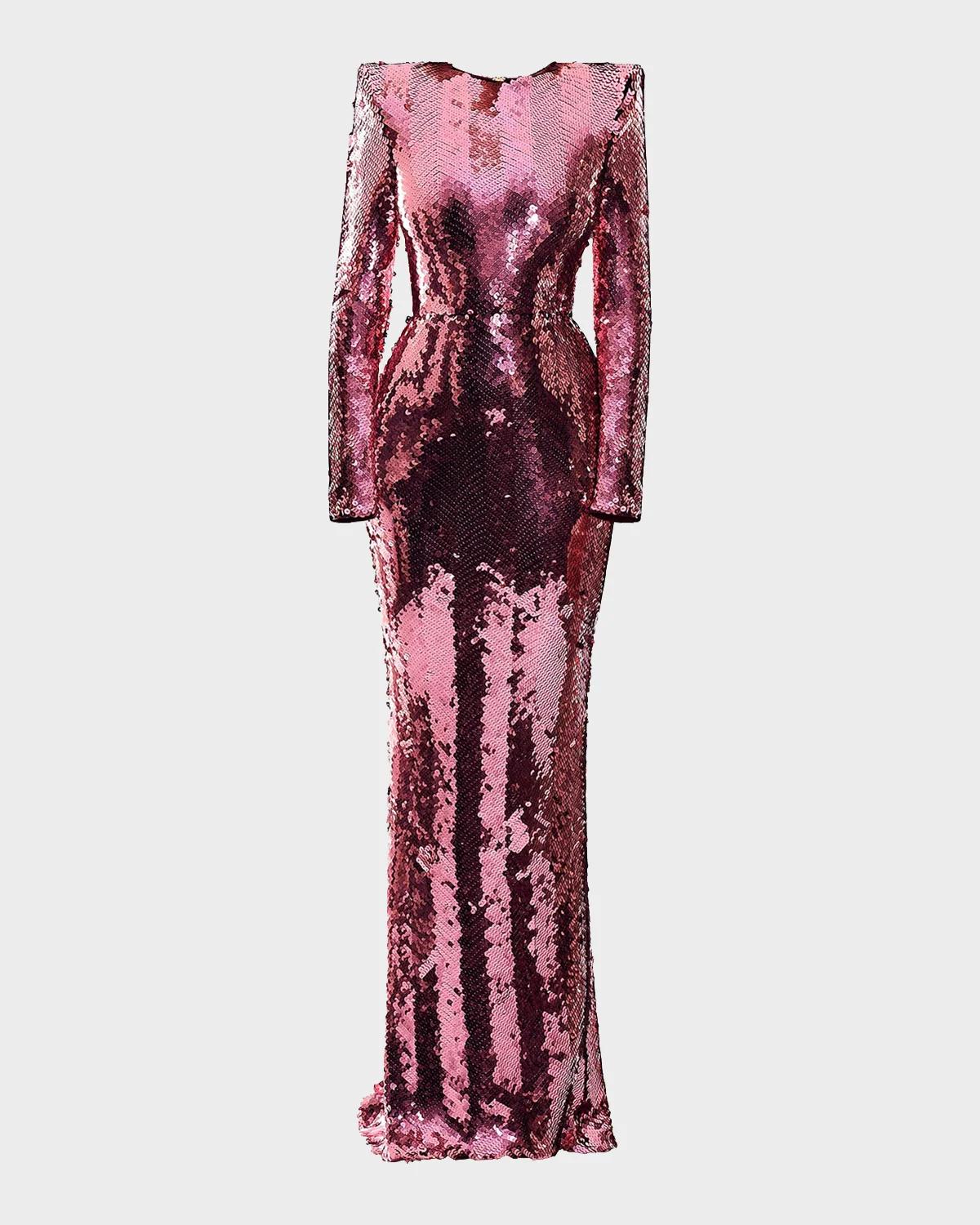 ZHIVAGO The Past Returns Sequin Gown