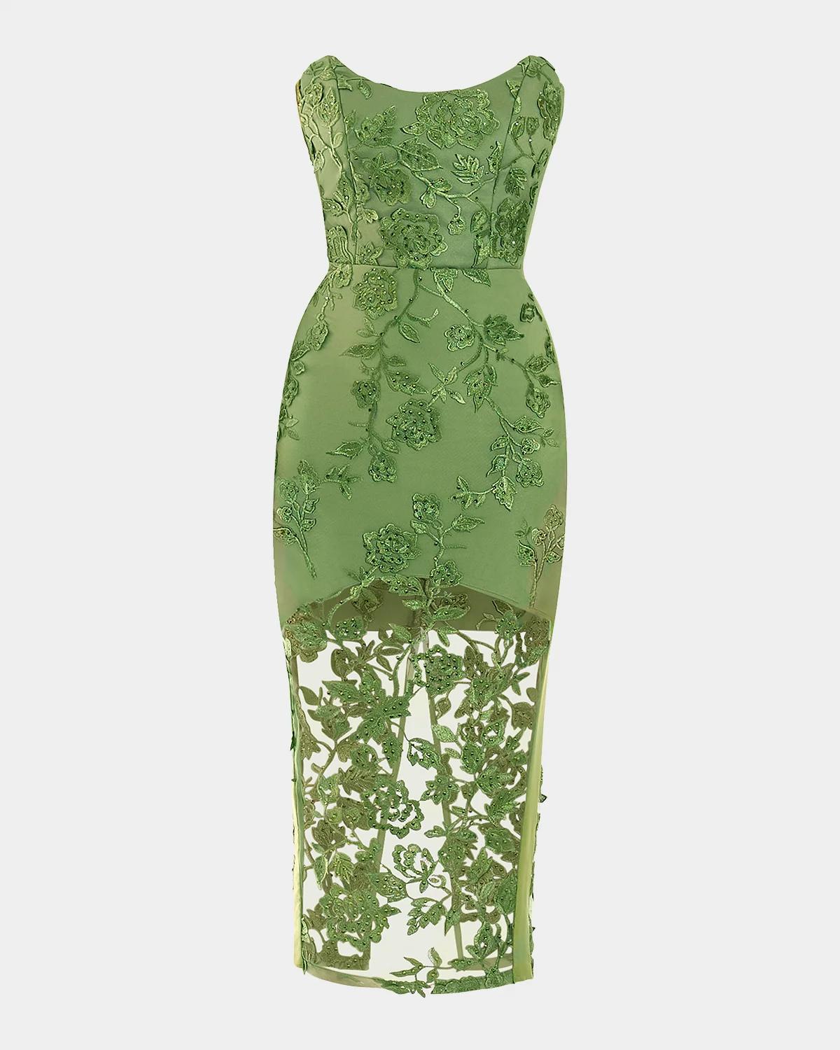 ZHIVAGO The Voice Embellished Midi Dress