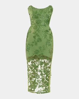 ZHIVAGO The Voice Embellished Midi Dress