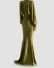 ZHIVAGO Women's Betsy Mixed-Media Gown - 3