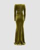 ZHIVAGO Women's Betsy Mixed-Media Gown - 5