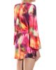 Zhivago Women's Cala Conta Tie-Dye Satin Tie-Waist Minidress - 4