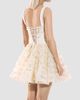 ZHIVAGO Women's Doll Sequin-Embellished A-Line Mini Dress - 3