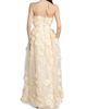 Zhivago Women's Dream Of That Strapless Floral Applique Gown - 5