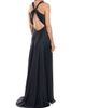 Zhivago Women's Halterneck A-Line Gown - 4