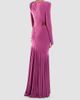 ZHIVAGO Women's How Light She Is Ruched Gown - 3