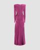 ZHIVAGO Women's How Light She Is Ruched Gown - 5
