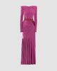 ZHIVAGO Women's How Light She Is Ruched Gown - 6