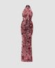 ZHIVAGO Women's No More Songs Sequined Halter Column Gown - 1