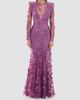 ZHIVAGO Women's Poetry Remains Embroidered Mermaid Gown - 2