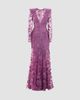 ZHIVAGO Women's Poetry Remains Embroidered Mermaid Gown - 6