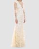 ZHIVAGO Women's Poetry Remains Sequin-Embellished Mermaid Gown - 4