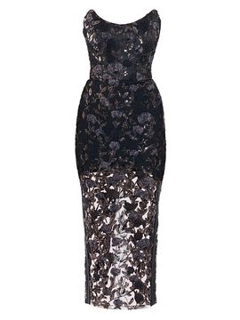Zhivago Women's Roses & Their Ashes Cocktail Dress