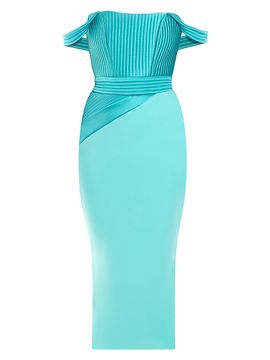 knee length dresses for ladies Bond Midi Dress by Zhivago – White Runway main image 0