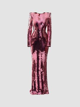 ZHIVAGO Women's The Past Returns Sequin Gown