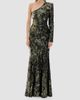 ZHIVAGO Women's This Is Not Her Sequined One-Shoulder Mermaid Gown - 2