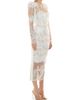 Zhivago Women's Violets and Music Satin Column Gown - 3