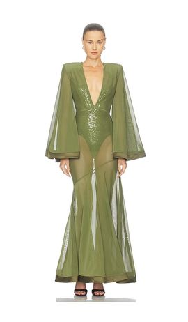 Zhivago Zhivago Illusion Survives Love 2 Pc Mesh Gown