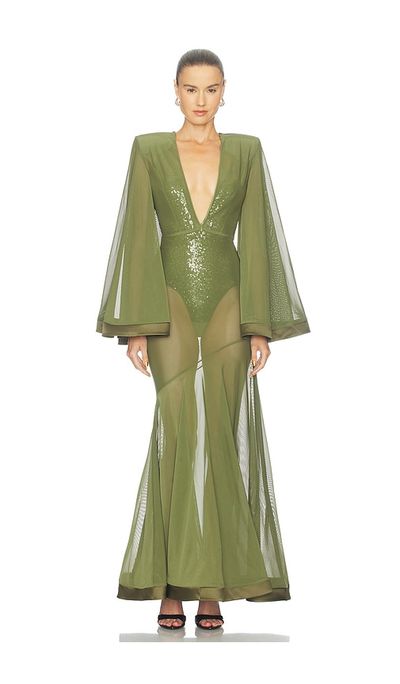 Zhivago Zhivago Illusion Survives Love 2 Pc Mesh Gown