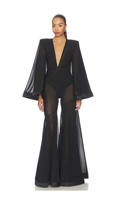 Zhivago Zhivago Illusion Survives Love 2 Pc Mesh Jumpsuit