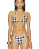 Ziah Ziah Beaded Triangle Bikini Top - 1
