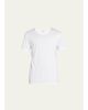 Zimmerli Men's Sea Island Scoop Neck T-Shirt - 1